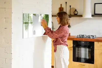 Mágneses törölhető tábla pálmalevelek mintával