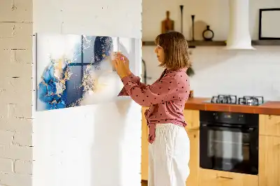 Mágneses törölhető tábla márvány mintás kivitelben