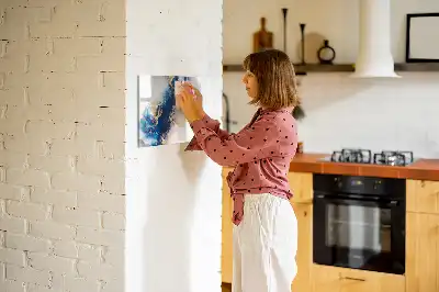 Mágneses törölhető tábla márvány mintás kivitelben