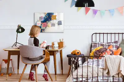 Mágneses törölhető tábla márvány mintás kivitelben