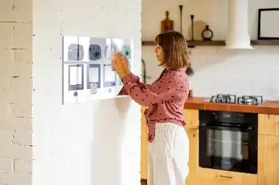 Mágneses törölhető tábla Polaroid keretekkel