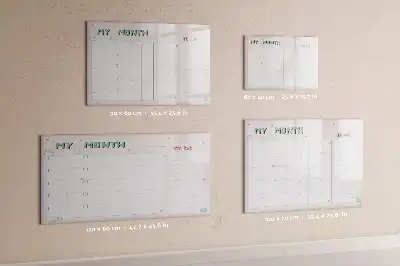 Havi tervező gyerekeknek mágneses tábla filctollal