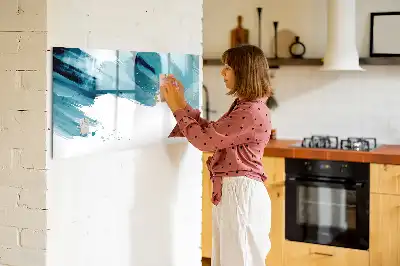 Mágneses törölhető tábla Ecsetvonások mintával