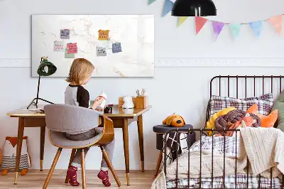 Mágneses tábla filctollal elegáns márvány mintával