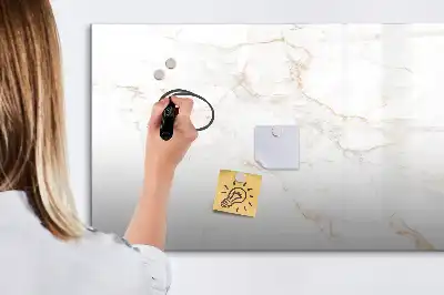 Mágneses tábla filctollal elegáns márvány mintával