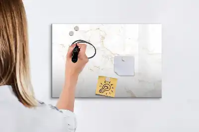 Mágneses tábla filctollal elegáns márvány mintával