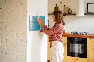 Mágneses törölhető tábla vízcseppek mintával