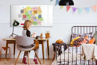 Mágneses törölhető tábla Lengyelország térképével