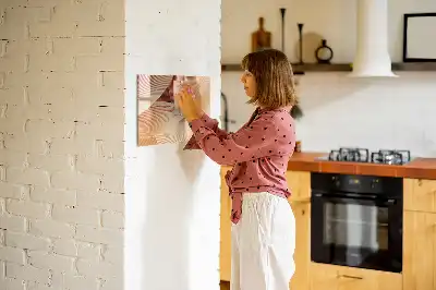 Mágneses törölhető tábla hullám absztrakció mintával