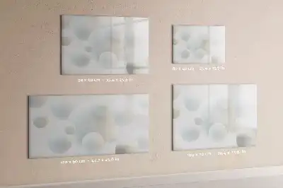Mágneses törölhető tábla gömbök absztrakciója mintával