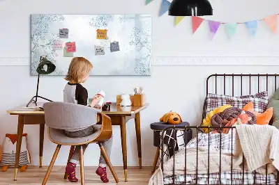Növényvázlat mágneses tábla filctollal
