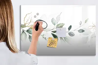 Mágneses tábla filctollal absztrakt minta