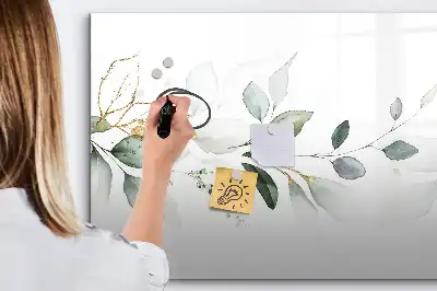 Mágneses tábla filctollal absztrakt minta