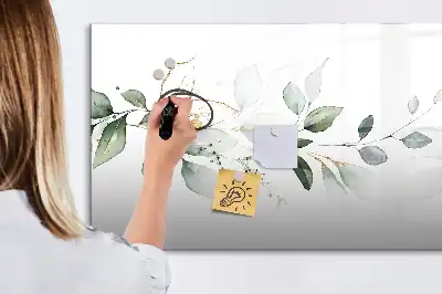 Mágneses tábla filctollal absztrakt minta