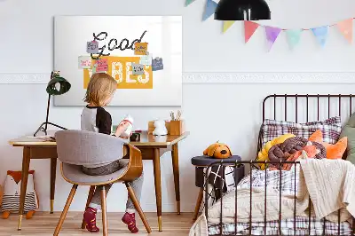 Mágneses törölhető tábla inspiráló mondatos kivitelben