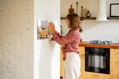 Mágneses törölhető tábla autós nyaralás mintával
