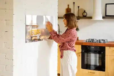 Mágneses törölhető tábla autós nyaralás mintával