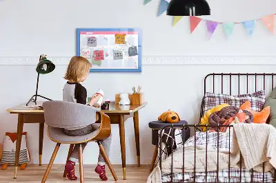 Mágneses törölhető havi tervező tábla havi tervező