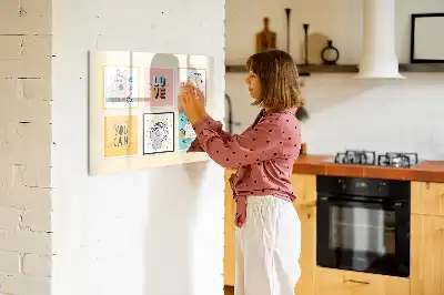Mágneses törölhető tábla motivációs jelszavakkal