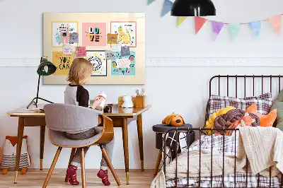 Mágneses törölhető tábla motivációs jelszavakkal
