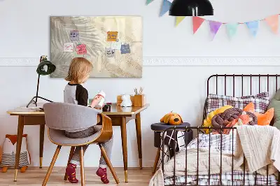 Mágneses tábla filctollal Árnyék a homokon kivitelben