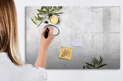 Mágneses tábla filctollal minimalista olívabogyós mintával