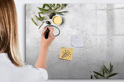 Mágneses tábla filctollal minimalista olívabogyós mintával