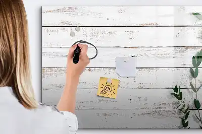 Mágneses tábla filctollal fa keretes változat