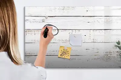 Mágneses tábla filctollal fa keretes változat