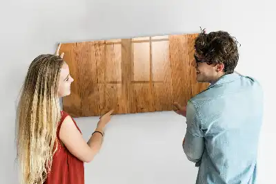 Mágneses tábla filctollal fa keretes kivitelben