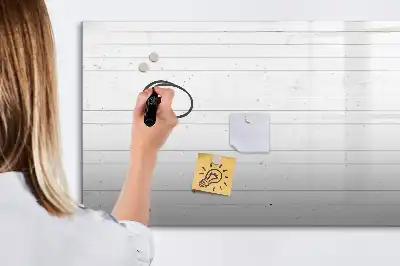 Mágneses törölhető tábla fapanel mintával
