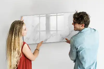 Mágneses tábla filctollal márvány mintás