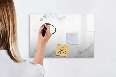 Mágneses tábla filctollal márvány mintás