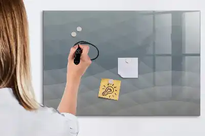 Mágneses törölhető tábla hullámok mintával