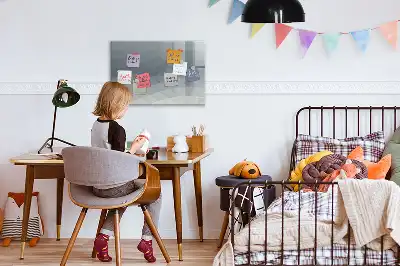 Mágneses törölhető tábla hullámok mintával