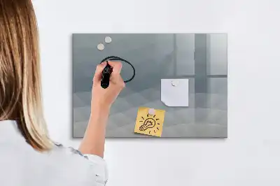 Mágneses törölhető tábla hullámok mintával