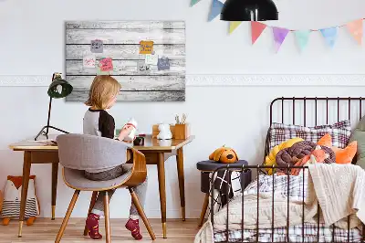 Mágneses tábla filctollal festett deszkák kivitelben