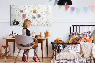 Mágneses törölhető tábla absztrakt foltminta dizájnnal