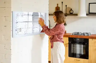 Mágneses tábla filctollal születésnapi jegyzet