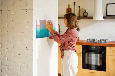 Mágneses törölhető tábla tengerpart és tenger mintával