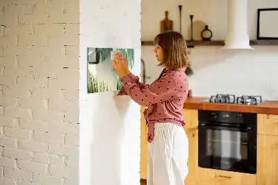 Mágneses törölhető tábla monstera levelek mintával