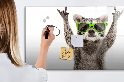 Mágneses törölhető tábla pozsgás növények szemüvegben mintával