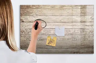 Mágneses törölhető tábla fapaneles kivitelben