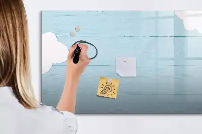 Mágneses tábla filctollal gyerekeknek