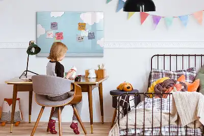 Mágneses tábla filctollal gyerekeknek