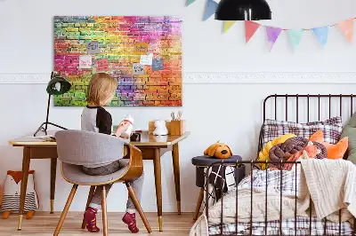 Mágneses törölhető tábla festett falfelületre