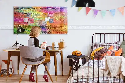 Mágneses törölhető tábla festett falfelületre