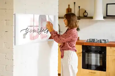 Mágneses törölhető tábla Légy önmagad felirattal