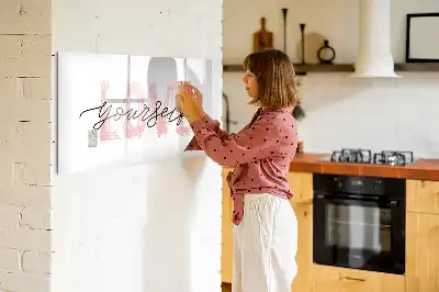 Mágneses törölhető tábla szeresd magad felirattal