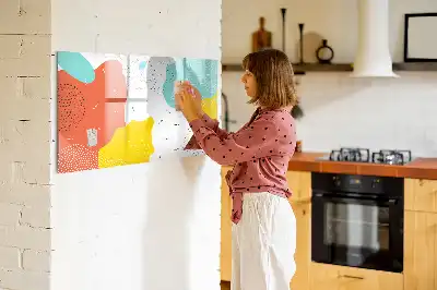 Mágneses törölhető tábla POP absztrakció mintával